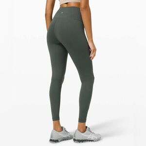 Lululemon Wunder Train Contour Fit 15” (Size 4, Smoked Spruce)